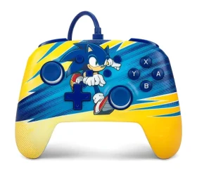 PowerA Enhanced Wired Controller - Sonic Boost / Herní ovladač / drátový / Nintendo Switch (NSGP0202-01)