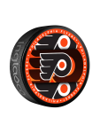 Inglasco / Sherwood Puk Philadelphia Flyers NHL Medallion Souvenir Collector Puck