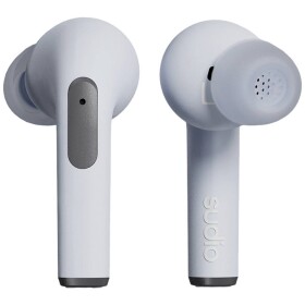 Sudio N2 Pro In Ear Headset Bluetooth® stereo modrá Potlačení hluku headset, Nabíjecí pouzdro, dotykové ovládání