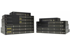 Cisco SG350-28SFP / Switch / 24x SFP / 2x Combo Gbps / QoS / VLAN (SG350-28SFP-K9-EU)