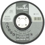 Kotouč brusný LUKAS, 150 x 6,0mm, 22,2mm, ocel