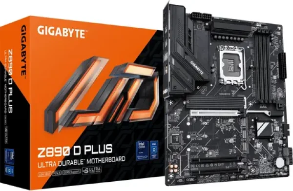 Gigabyte Z890 D PLUS / Základní deska / Intel Z890 / LGA 1851 / 4x DDR5 / PCIEx16 / 2.5GLAN / ATX (Z890 D PLUS)
