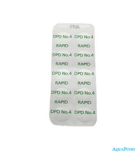 Lovibond Testovací tablety DPD No.4 Rapid pro měření kyslíku - 10 ks