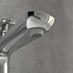 VILLEROY & BOCH - O.novo Umyvadlová baterie s výpustí Push-Open, AquaSmart, chrom TVW10410511061