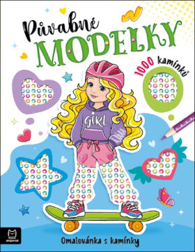 Půvabné modelky - Omalovánka s kamínky - Agata Kaczynska