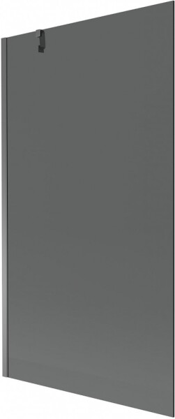 MEXEN/S - Next vanová zástěna FIX 100 x 150, grafit, grafit metal 895-100-000-00-40-95