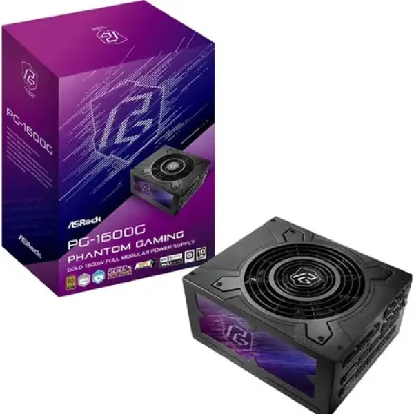 ASRock Phantom Gaming PG-1600G / ATX / 1600W / 80 Plus Gold / 135 mm / Modulární (90-UXP160-GFEAAB)