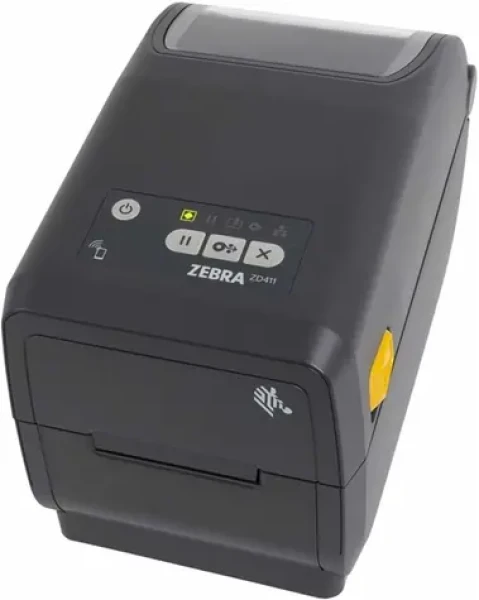 ZEBRA ZD411 TT 300dpi BT šedá / TT / Tiskárna samolepicích štítků / 300dpi / USB BT (ZD4A023-T0EM00EZ)