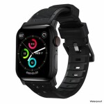 Nomad Rugged Strap řemínek pro Apple Watch 44 42 mm černá (NM1A41BN00)