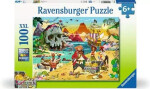 Puzzle Dobrodružství pirátů 100 dílků