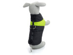 Slim-rainy obleček pro psa na zip Barva: Černo-červená, Délka zad (cm): 51, Obvod hrudníku: 74 - 80 cm