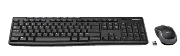 Logitech Wireless Desktop MK270 / bezdrátová sada klávesnice a myši / US verze (920-004509)