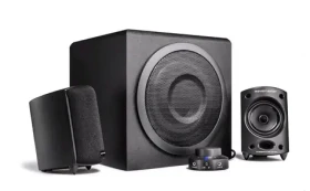 Wavemaster MOBI černá / reproduktory / 2.1 / Bluetooth / 3.5mm jack / RMS 65W / dálkové ovládání (66206)
