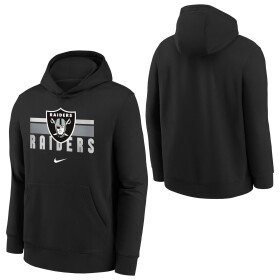 Nike Dětská mikina Las Vegas Raiders NFL Team Stripes Club Hoodie (YOUTH)