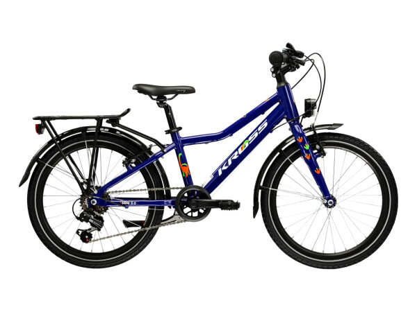 Dětské kolo KROSS LEVEL MINI 3.0 EQ 20", model 2025, barva námořnicky modrá