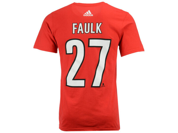 Adidas Pánské Tričko #27 Justin Faulk Carolina Hurricanes Velikost: