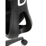 Kancelářská židle, synchronní mechanismus, černá síťovina, KA-Y358 BK