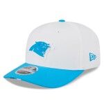 New Era Pánská kšiltovka Carolina Panthers NFL 2025 Training Camp 9SEVENTY Stretch-Snap OTC White