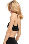 Fitness podprsenka Infinity soft black - JULIMEX černá S