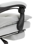 Kancelářské křeslo, synchronní mechanismus, stříbrná látka, KA-Y350 SIL