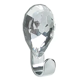 Spirella JEWEL samolepící háček čirý diamant / plast / 30 x 65 mm (7610583106728)