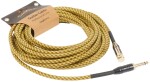 Cascha Professional Line Guitar Cable Angled Tweed Natural 9 m