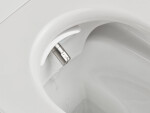 CERANO - WC závěsné s integrovaným elektronickým bidetem Cronus Standard, Vortex Rimless 180° + SoftClose sedátko - bílá lesklá - 59,3x38,4 CER-545632