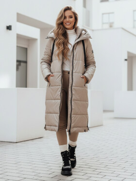 Dámská přechodná bunda ORVITA TY5026 béžová - FashionStreet M