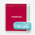 Blok Emotions, A4, 80 listů, červený