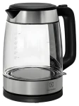 Electrolux E4GK1-4GB černá / Rychlovarná konvice / 2200 W / 1,7 l / sklo a nerez (E4GK1-4GB)
