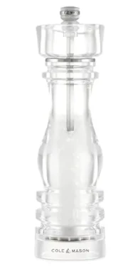 ColeMason London Mlýnek na pepř / výška 22 cm / akryl / karbonová ocel (H233109)