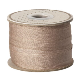 Maileg Dekorativní stuha Soft Brown – 10 m, béžová barva