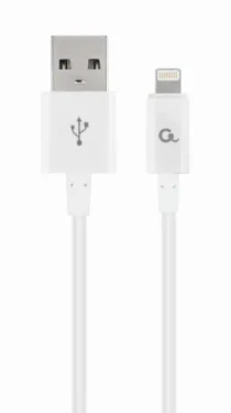 Gembird USB kabel Ligtning pro Apple zařízení 2 m bílá / USB 2.0 (CC-USB2P-AMLM-2M-W)