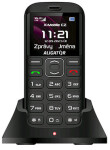 Aligator A720 4G Senior černá / 1.8" TFT / SOS tlačítko / nabíjecí stojánek / SOS lokátor / FM rádio (A720B)