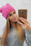 Dámská čepice Danuta K331 růžová UNI