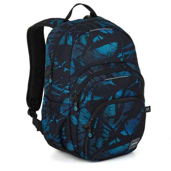 Studentský batoh Blue Abstract Topgal SKYE 26044 SET SMALL