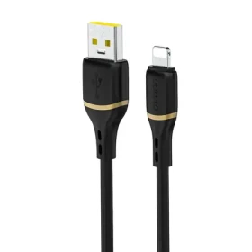 Dudao Datový kabel L25L / USB-A / Lightning 30W / 1 m / černá (208079)