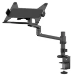 Neomounts DS20-425BL1 černá / Držák notebooku na stůl / 11.6-17.3" / svorka+průchodka / nosn.5kg (Neomounts DS20-425BL1)