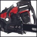 Einhell GC-PC 2040 I / Benzínová Řetězová pila / 2.0kW / Obsah 50.4 cm3 / Délka lišty 40 cm / Rozteč řetězu 9.52 mm (4501851)