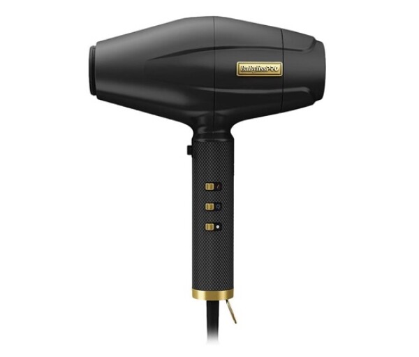 BaByliss FXBDB1E Pro 4Artists fén na vlasy, 2200 W, 3 teploty, 2 rychlosti, iontový generátor, černá