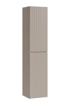 COMAD - Vysoká skříňka 2 dvířka ICONIC CASHMERE 5907611656266