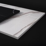 REA Umyvadlo na desku Sami Marble 36x36 bílá REA-U8703