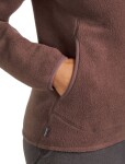 ICEBREAKER Wmns 800 RF Class Pile LS Zip, Carob (vzorek) velikost: S