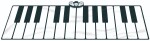 Mamido Hudební podložka piano