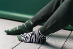 Ponožky Zebra 079-A059 Zelená - Více 43/46