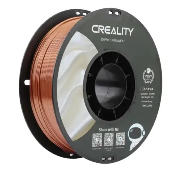 Creality Filament CR-Silk PLA červená / struna pro 3D tiskárnu / PLA / 1.75mm / 1kg (3301120002)