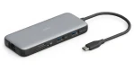 Digitus DA-70914 šedá / Dokovací stanice / USB-C / 7 portů / HDMI 4K / Gigabit Ethernet / PD nabíjení (DA-70914)