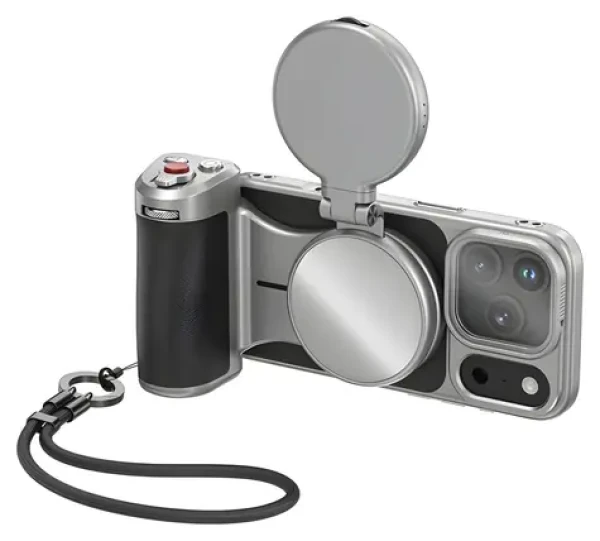 Telesin Master Grip / Držák na telefon / iPhone 17 Pro Max / MagSafe 32 N / powerbanka 3200 mAh / osvětlení a UV filtr (P5-MCS-25-TIP)