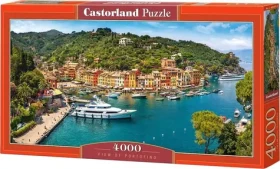 Castorland 400201 Puzzle Pohled na Portofino, Itálie