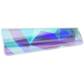 XTRFY WR5 Compact Litus modrá / Opěrka zápěstí pro klávesnice ve formátu 65% / 325 x 80 x 19 mm / pryskyřice (WR5-CPT-LITUS-BLUE)
